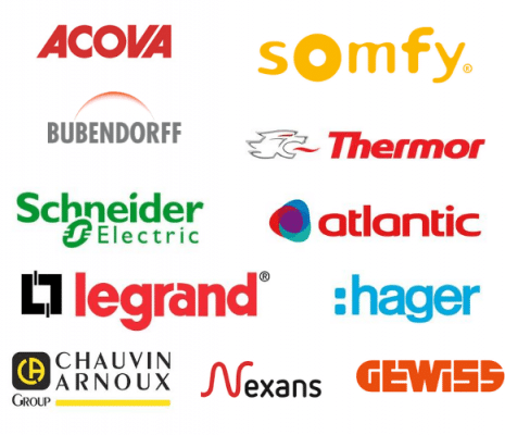 logos de fournisseurs électricien